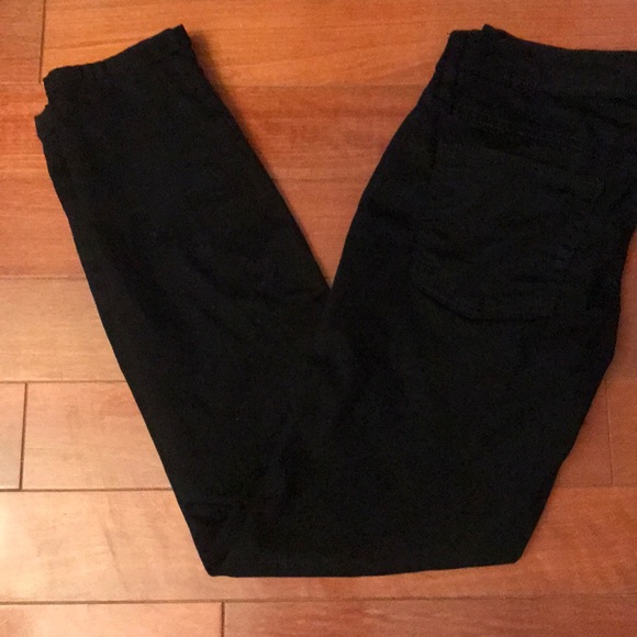 Fossil never worn ultra black pencil denim black jeans / pants - Picture 5 of 8